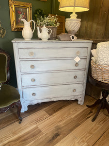 Antique Light Blue Chest